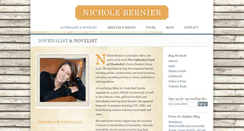 Desktop Screenshot of nicholebernier.com